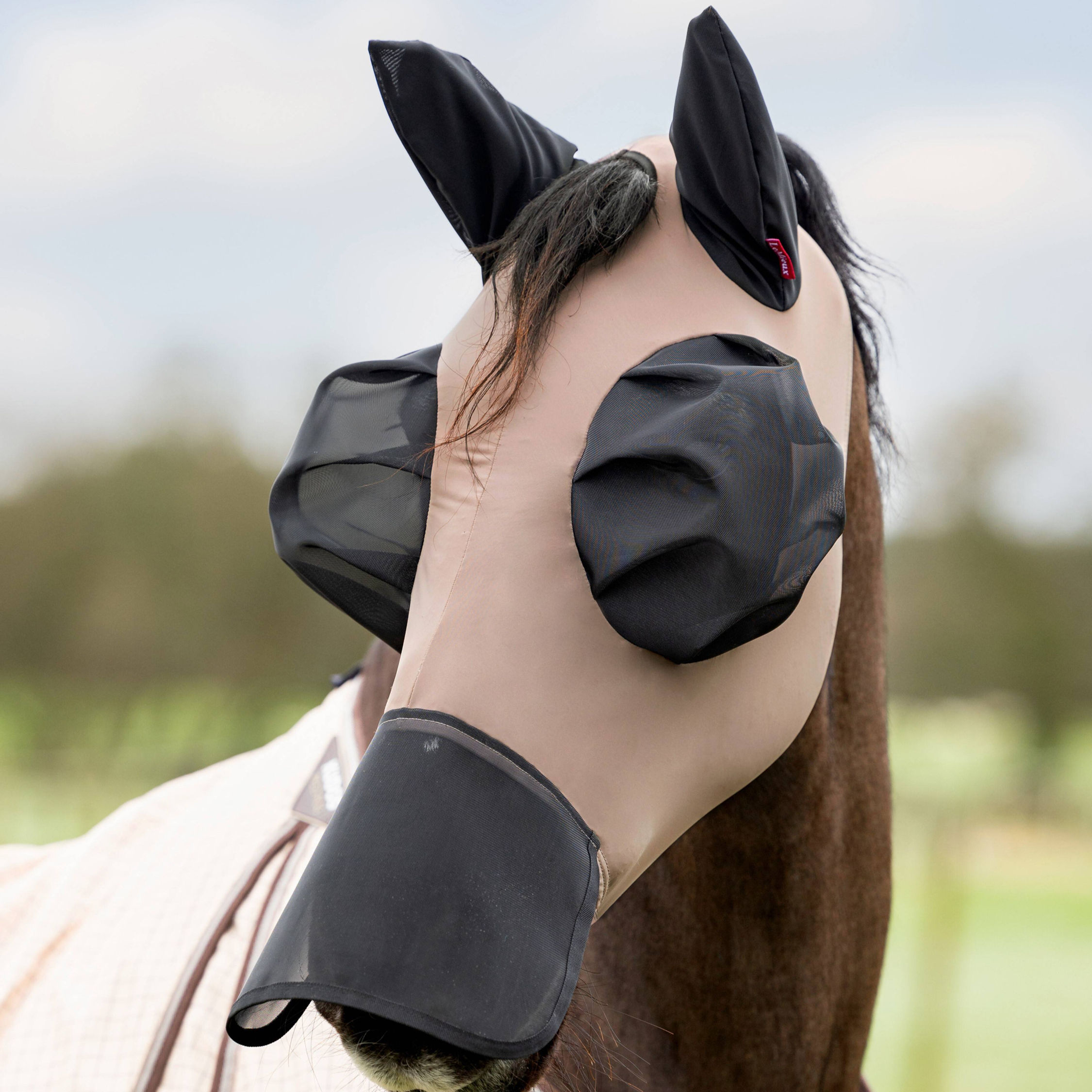 Masque Anti-Mouches Bug Relief Full Walnut - LeMieux