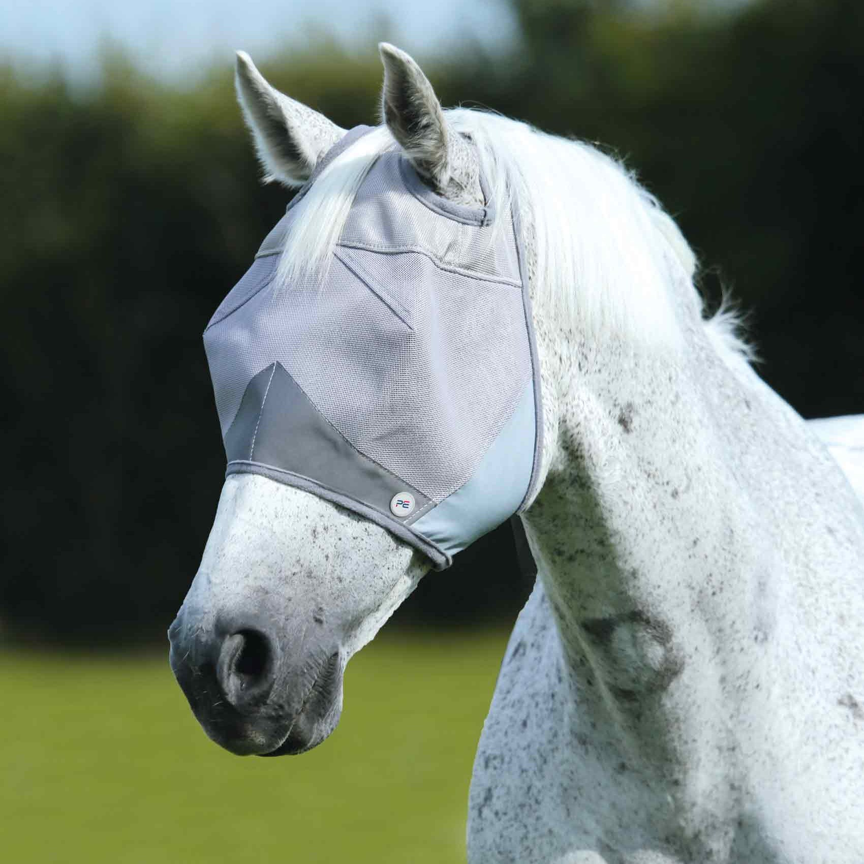 Masque Anti Mouches Shetland Zebra - HKM Masque Anti Mouches Shetland Zebra - HKM