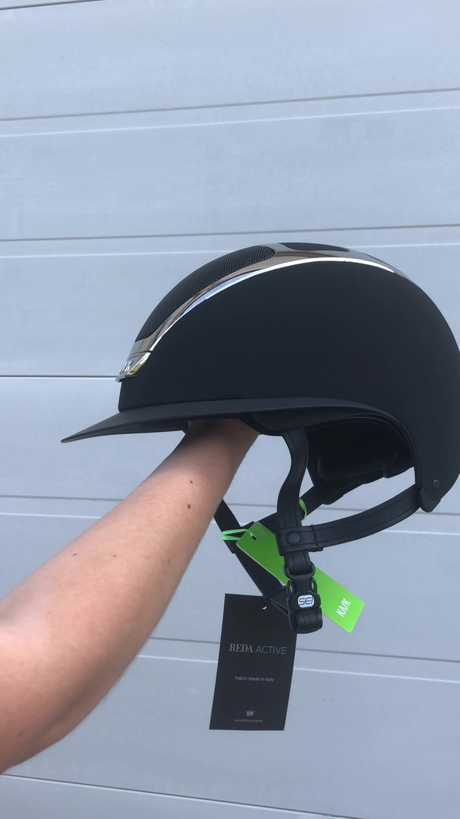 Miniature : Casque Star Lady Chrome Black / Silver - KASK