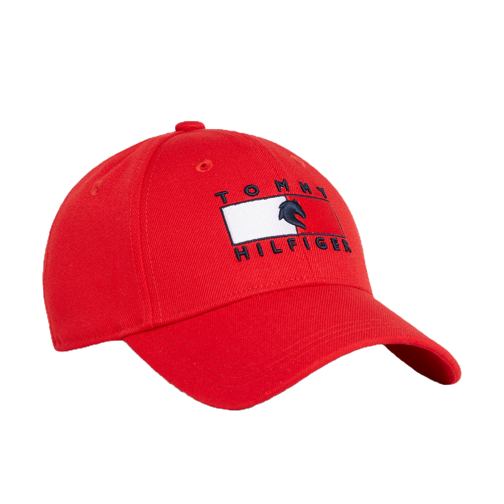 Casquette Montreal Water Repellent Fierce Red - Tommy Hilfiger