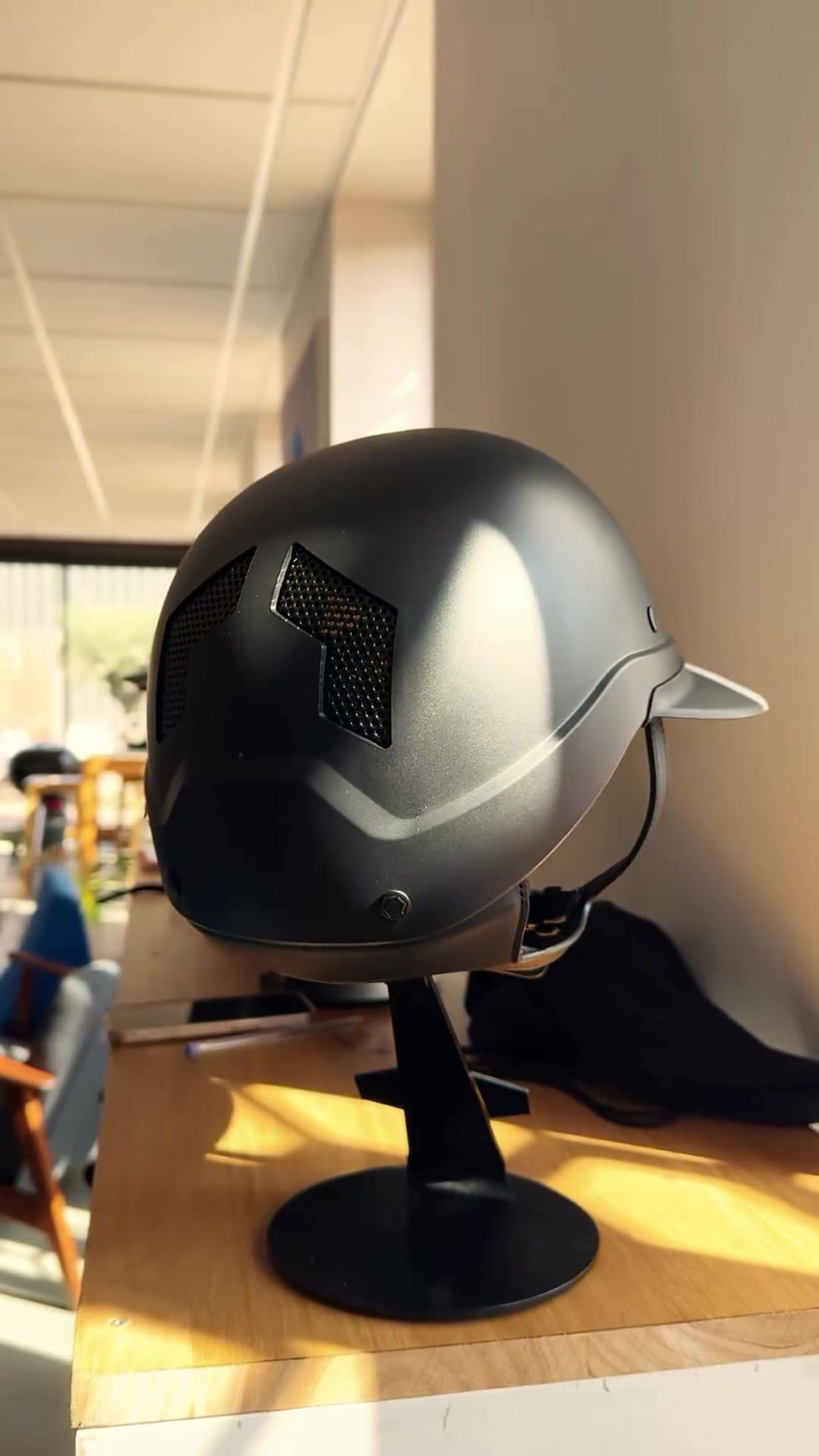 Miniature : Casque Armet Dark Angel Noir - Flex-on