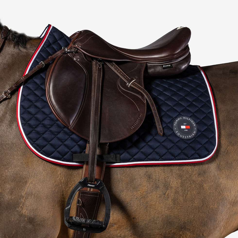 Miniature : Tapis de Selle Global Waffle Desert Sky - Tommy Hilfiger
