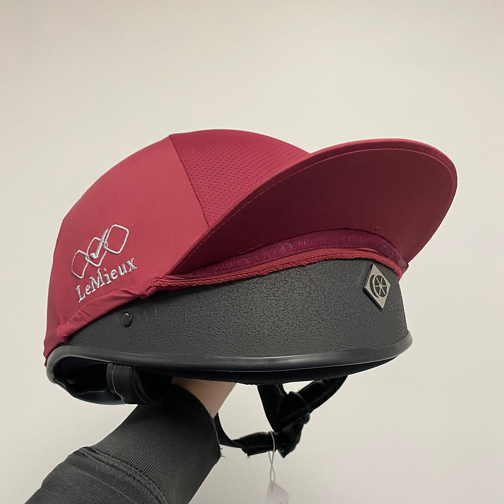 Miniature : Toque Pro Mesh Burgundy - LeMieux
