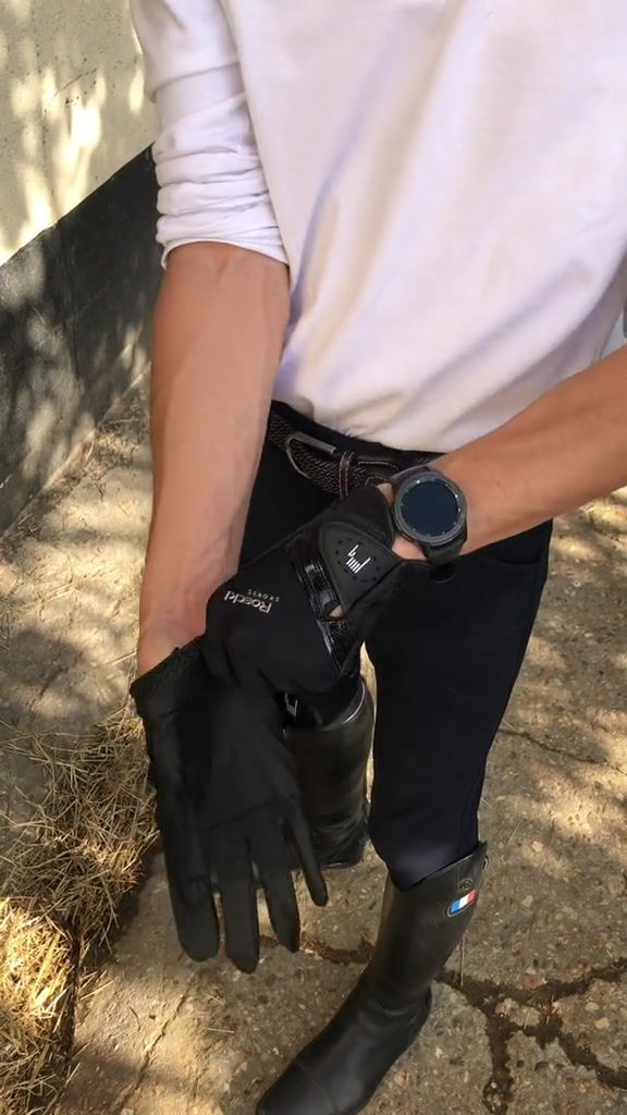 Thumbnail: Gants Madrid Noir - Roeckl