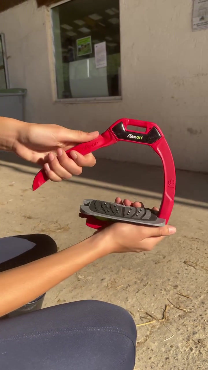 Miniature : Étriers Safe-on Inclinés Ultra Grip Gris Anthracite - Flex-on