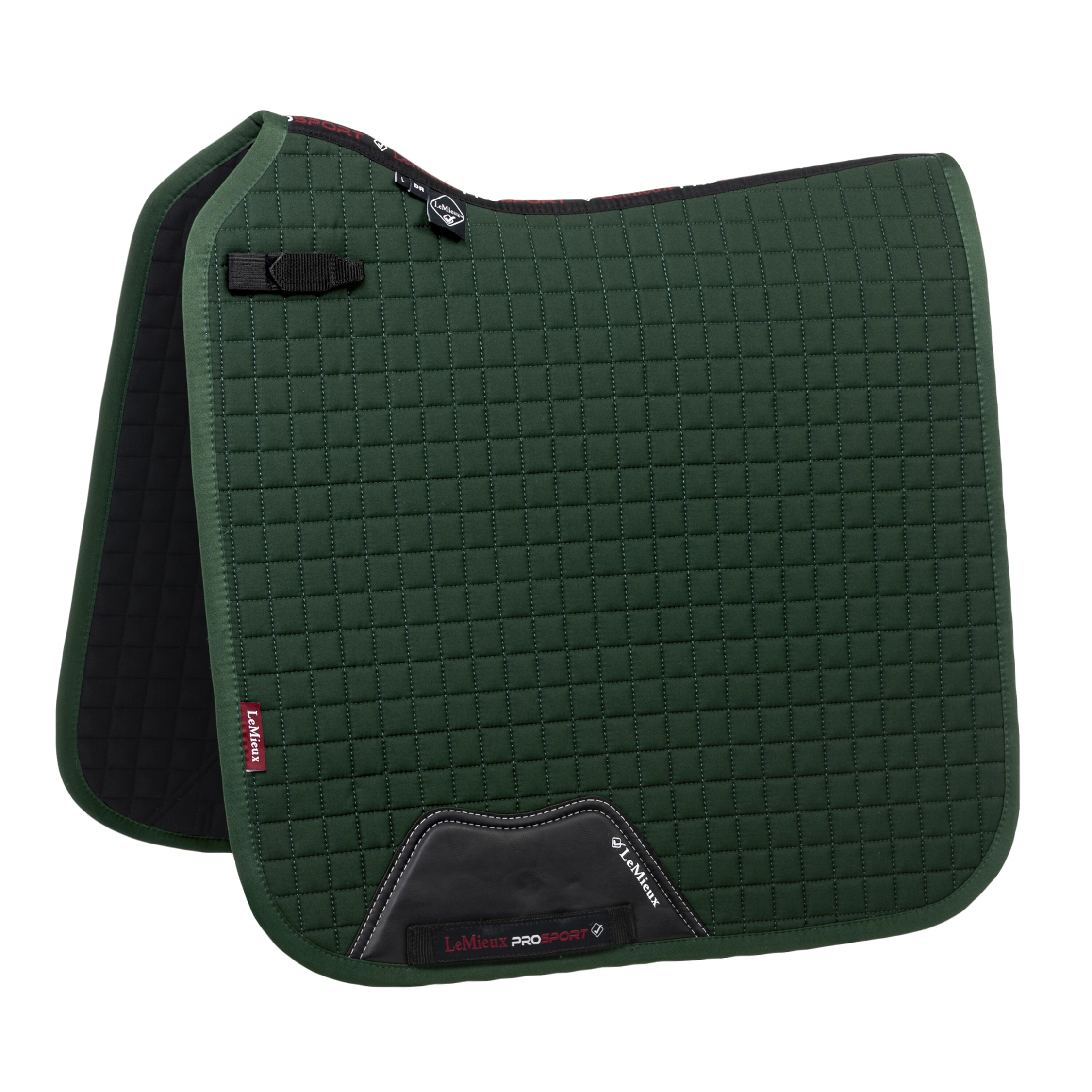 Tapis de Selle Cotton Dressage Green - LeMieux
