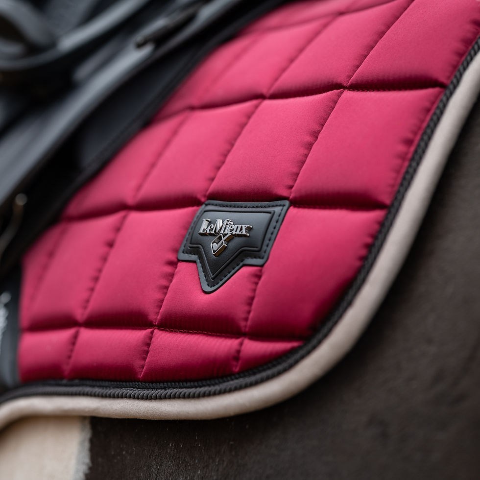 Miniature : Tapis de Selle Loire Close Contact Ember - LeMieux