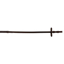 Rênes Caoutchouc 13mm Havane - Norton Pro