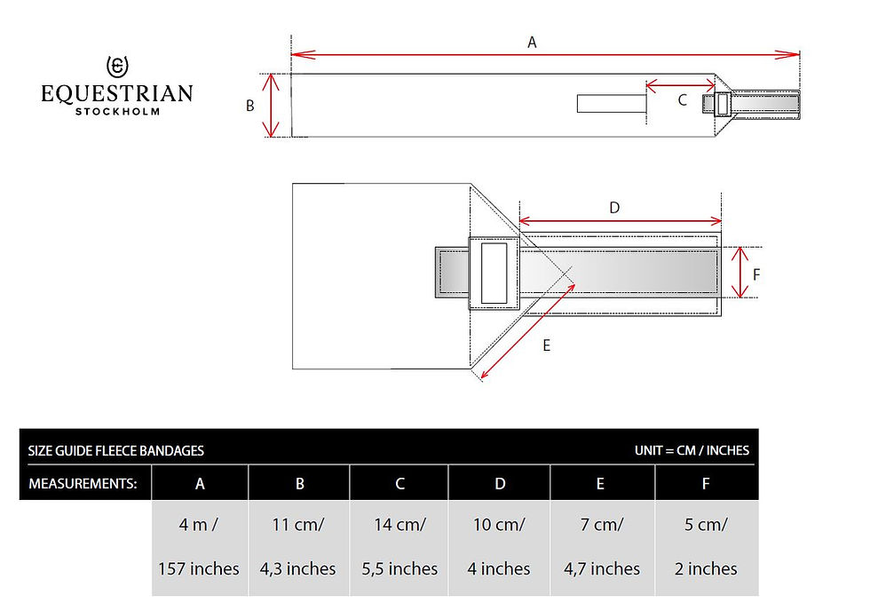 Thumbnail: Bandes de Polo Steel Blue - Equestrian Stockholm
