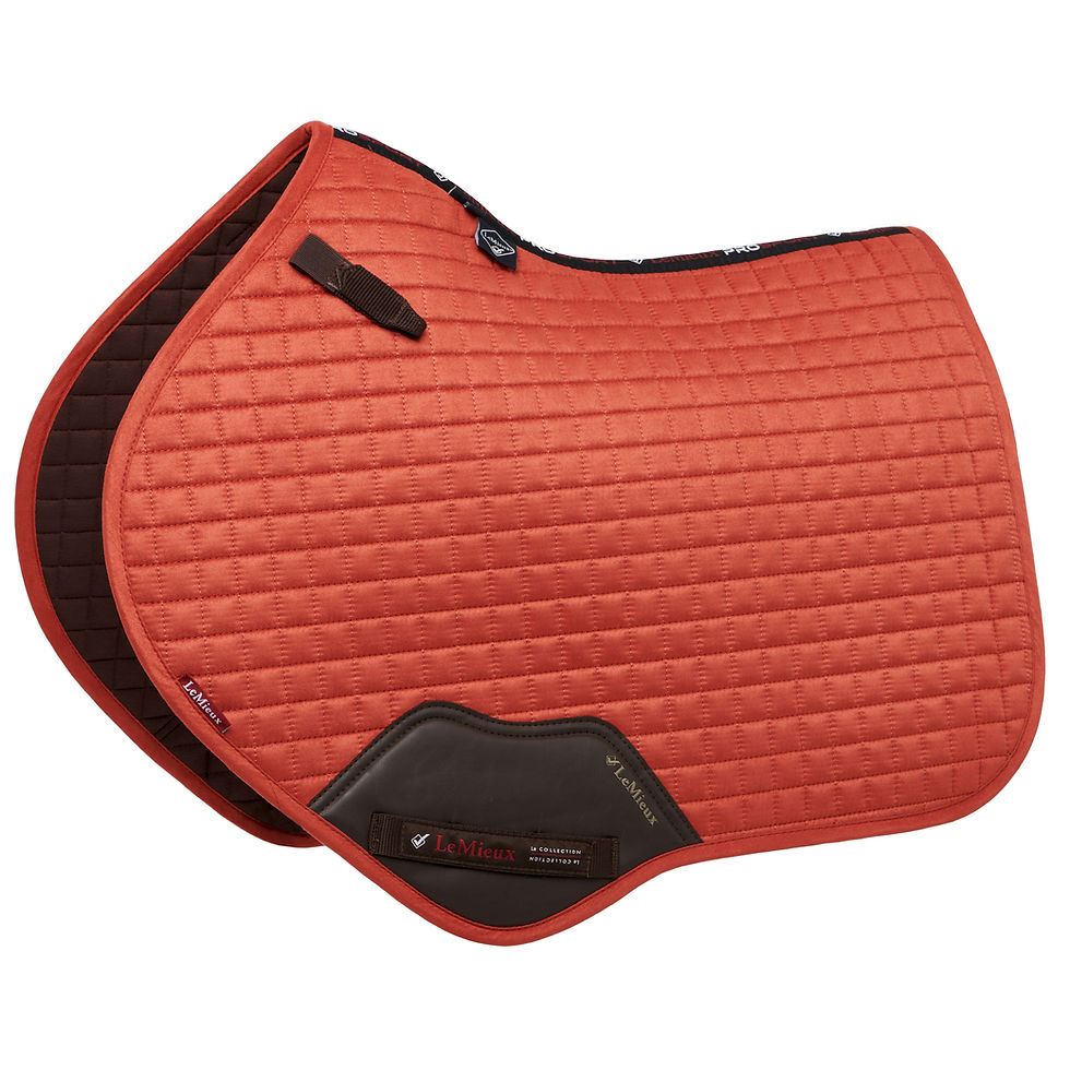 Tapis de Selle Suède Close Contact Sienna - LeMieux