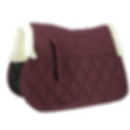 Tapis de Selle Pro Air Bordeaux - Equitheme