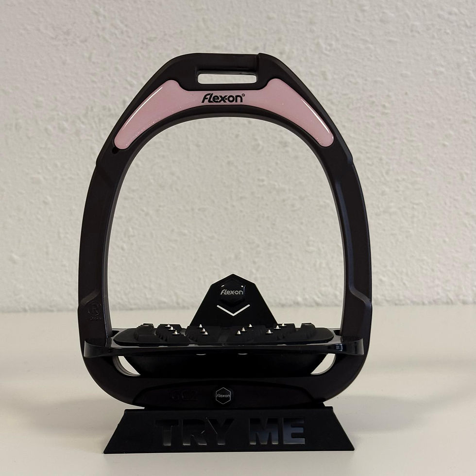 Thumbnail: Stickers Étriers Silver Rose Clair - Flex-on