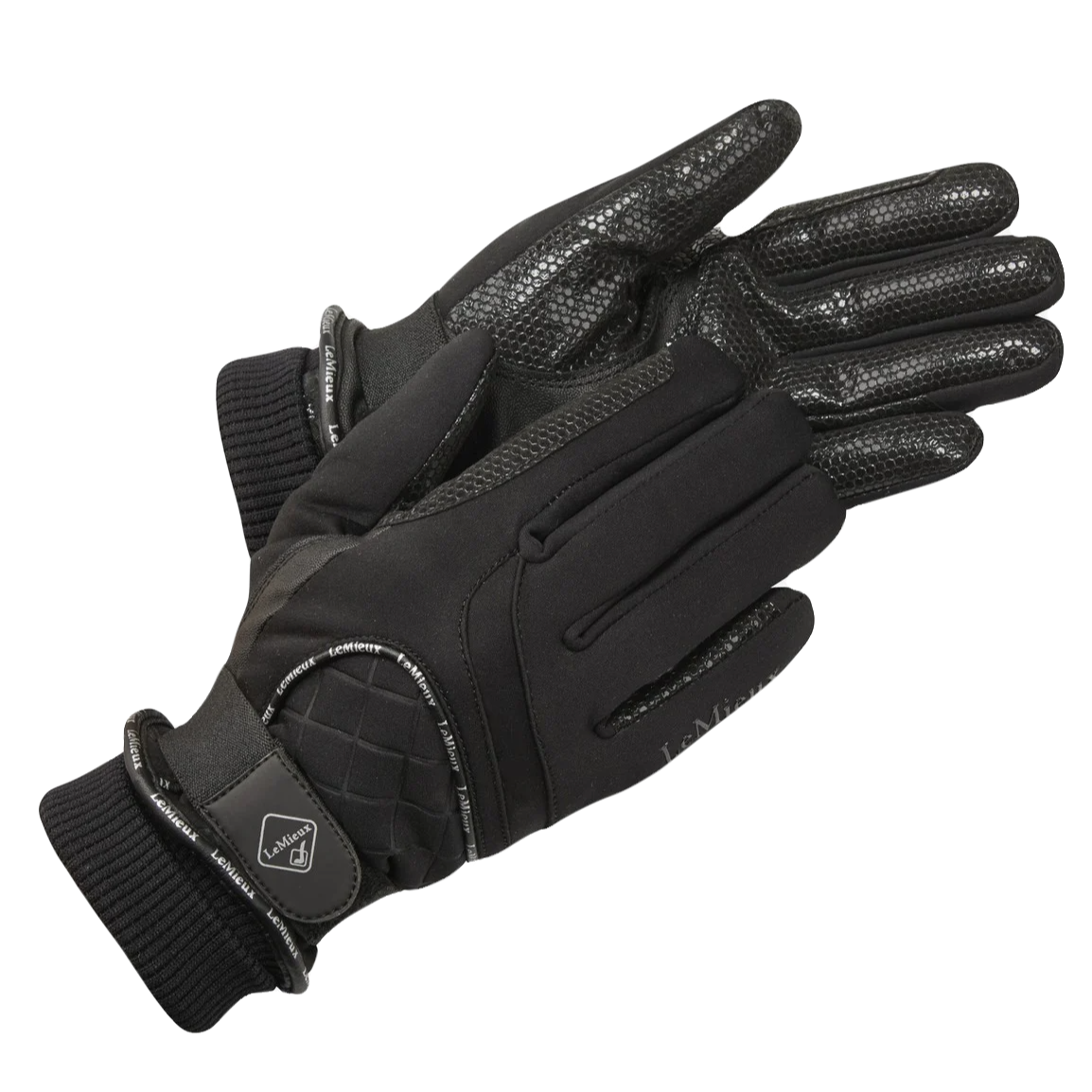 Gants Waterproof Lite Black - LeMieux