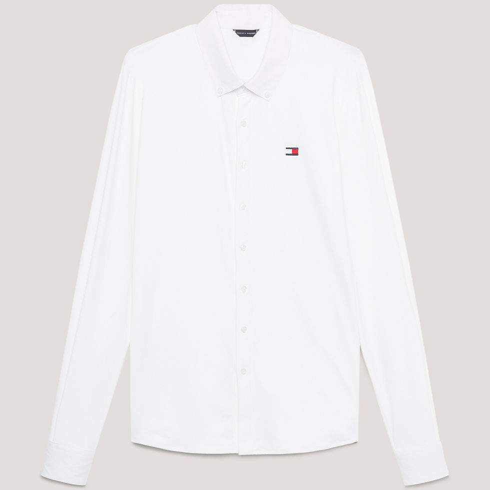 Miniature : Chemise de Concours Manches Longues Amsterdam Homme Optic White - Tommy Hilfiger