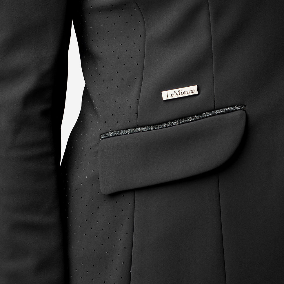 Thumbnail: Veste de Concours Dynamique Noir - LeMieux