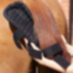 Protège-Queue Waffle Quilted Double Locking Noir - Premier Equine