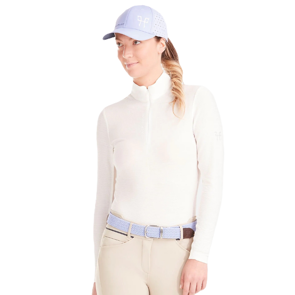 T-shirt Suntech White - Horse Pilot