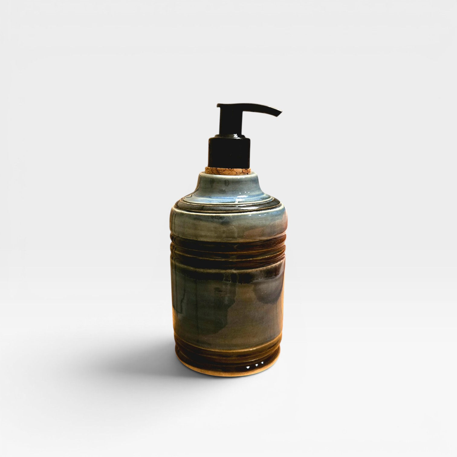 Ringed Peacock Soap Dispenser