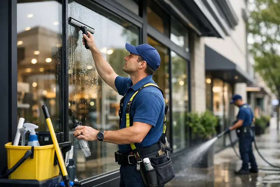 Storefront Cleaning Services That Build Trust