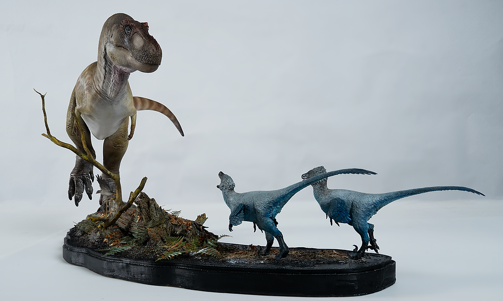 Thumbnail: Daspletosaurus torosus  - The Night Encounter - De CLAY Studio