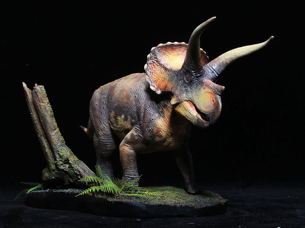 Thumbnail: Scale 1/35 Triceratops prorsus - De CLAY Studio