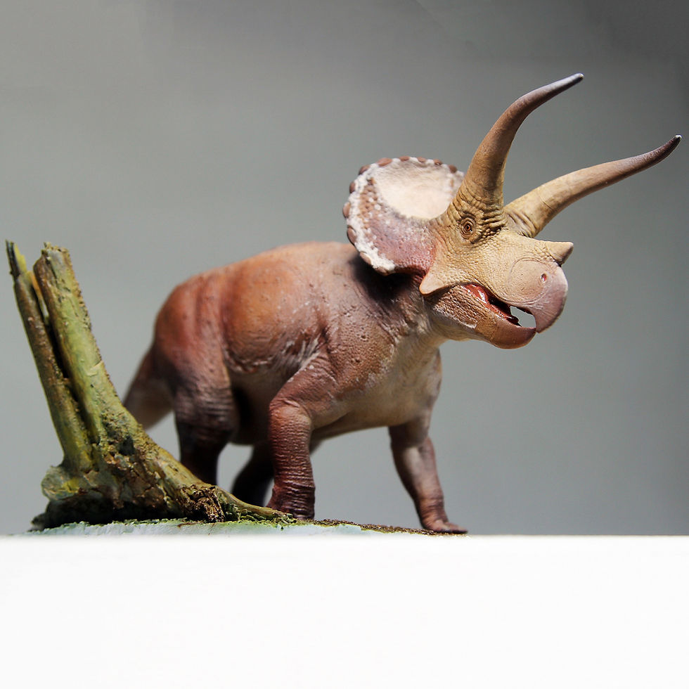 Thumbnail: Scale 1/35 Triceratops prorsus - De CLAY Studio