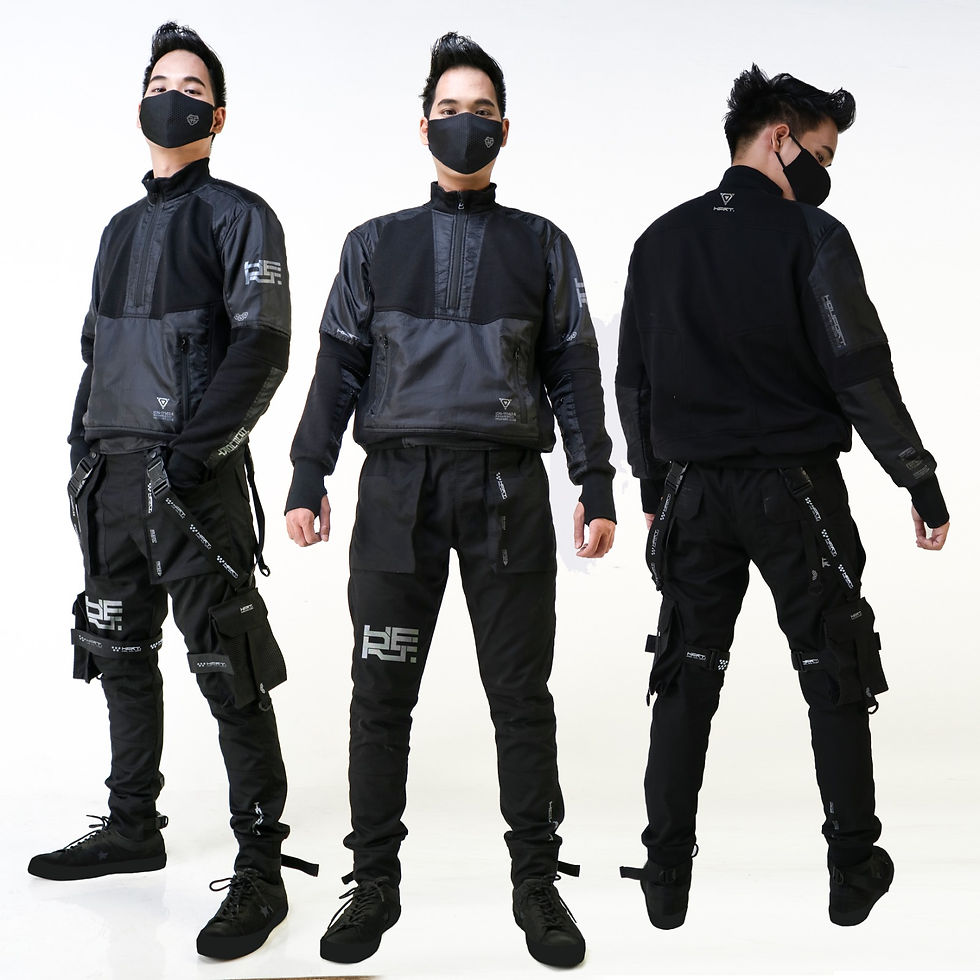 Thumbnail: BLACK PHANTOM ALPHA PANT/ BPA.01.01_HF