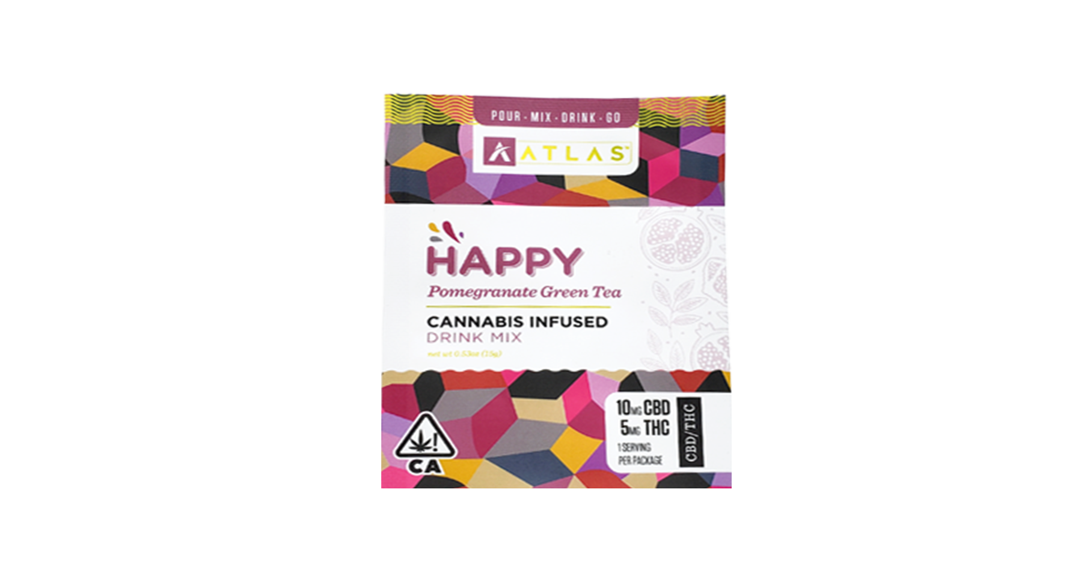 ATLAS Happy |  Pomegranate Green Tea