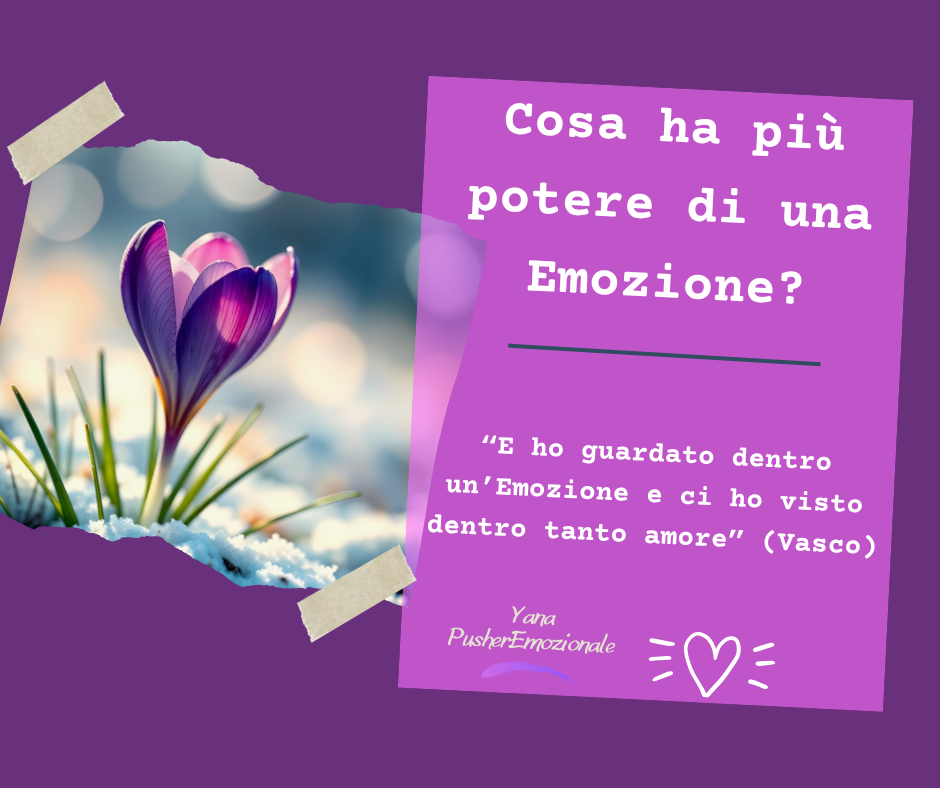 Cosa ha più potere di un'Emozione?