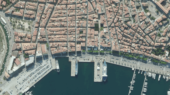 Percorso da seguire per arrivare dal porto al B&B Casa Tonina Carloforte Sardegna
