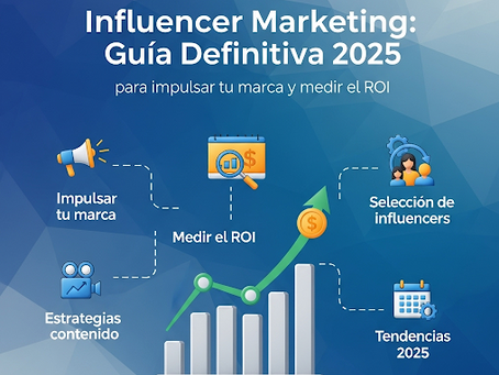 Influencer Marketing: guía definitiva 2025 para impulsar tu marca y medir el ROI