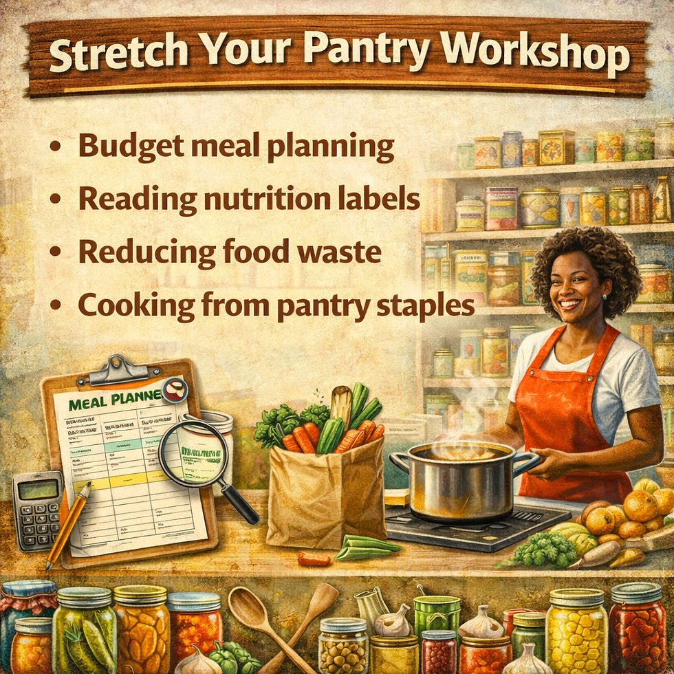 Stretch Your Pantry Workshop