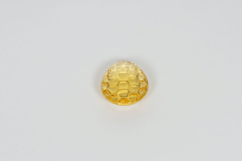 Thumbnail: Almonds Scoop Carving Honey Quartz
