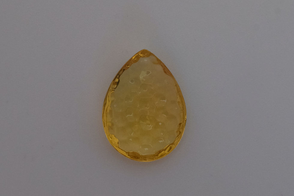 Thumbnail: Almonds Scoop Carving Honey Quartz