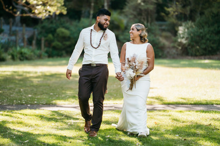 percy scenic reserve wedding ceremony bride and groom portraits in wellington