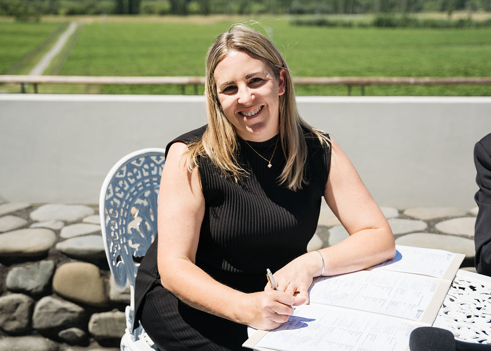 Married by Amanda hawkes bay elebrant