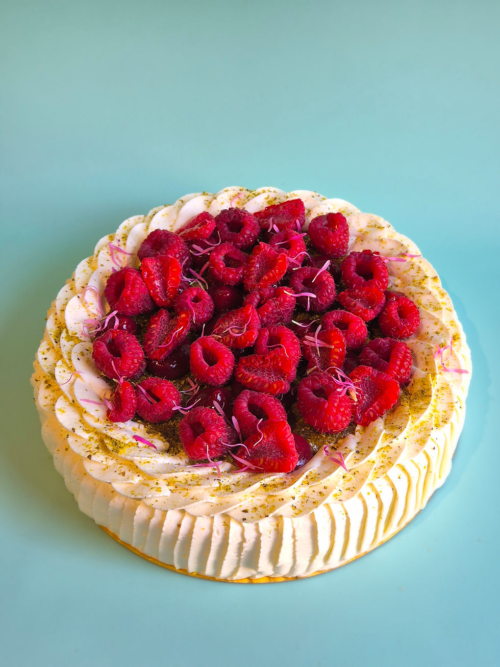 Charlotte Framboise & Pistache