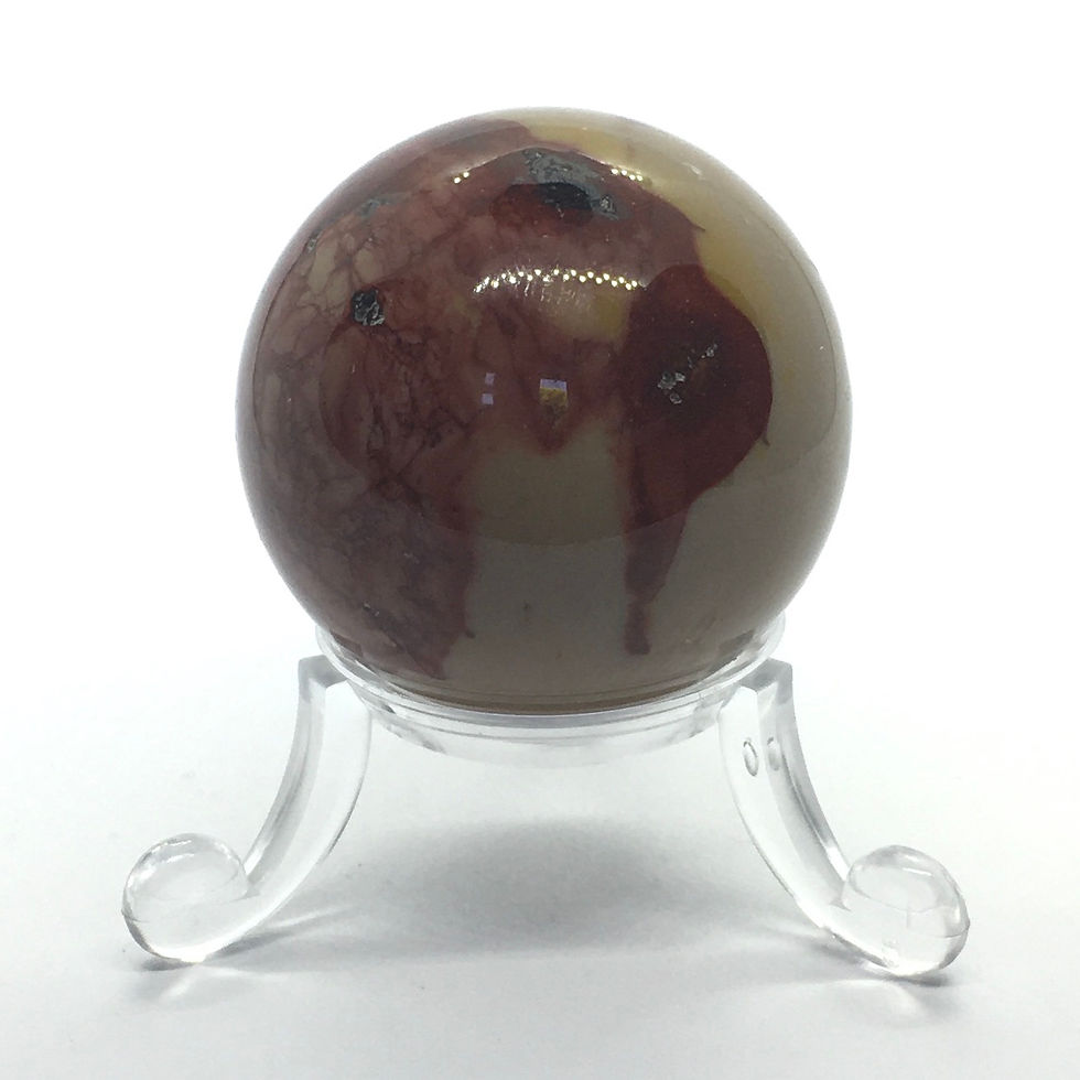Mookaite -40 mm Crystal Sphere with Free Stand