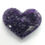 Thumbnail: Amethyst Cluster Hearts - Small