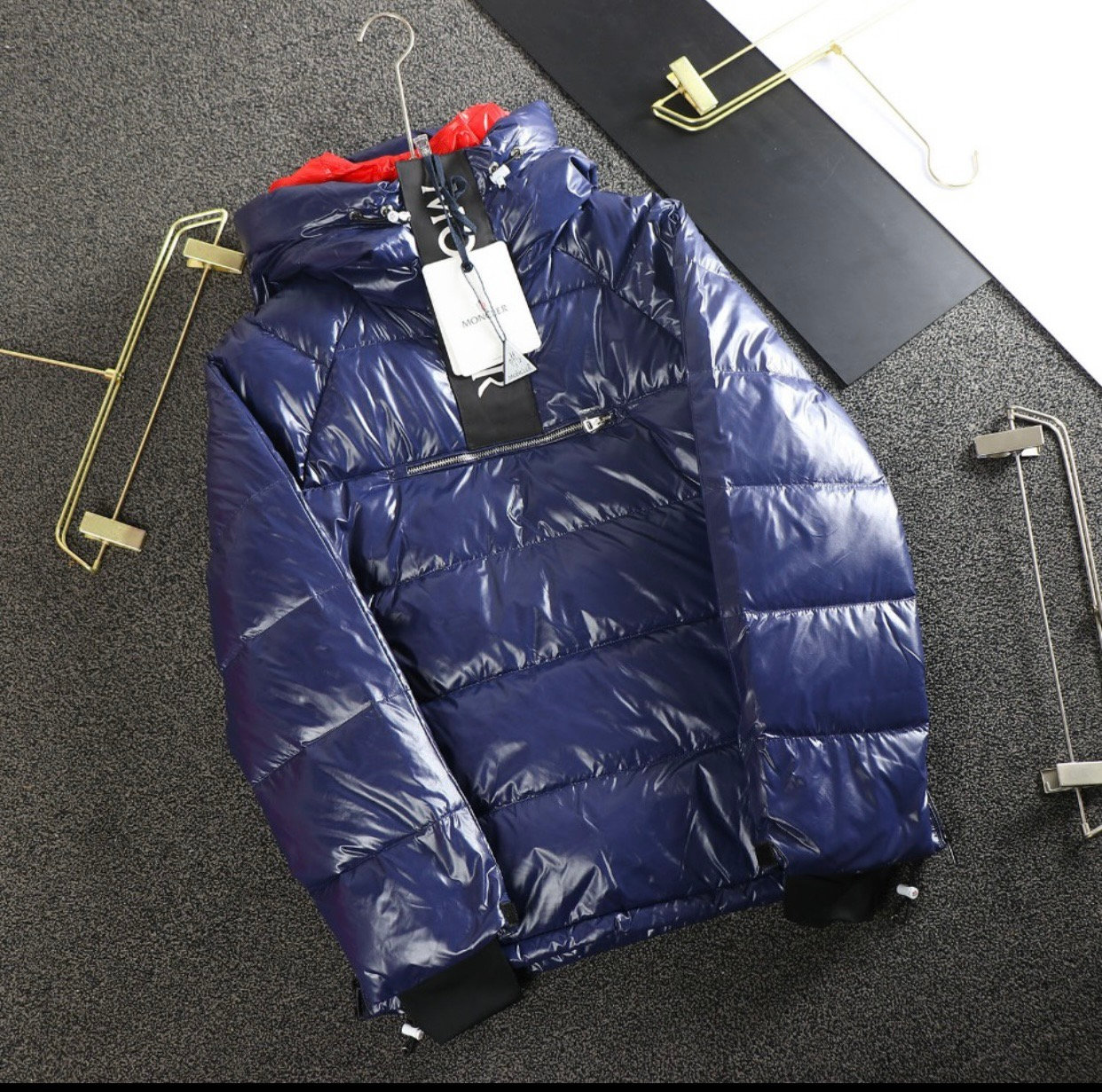 Moncler Maury logo hooded | Caia's Closet