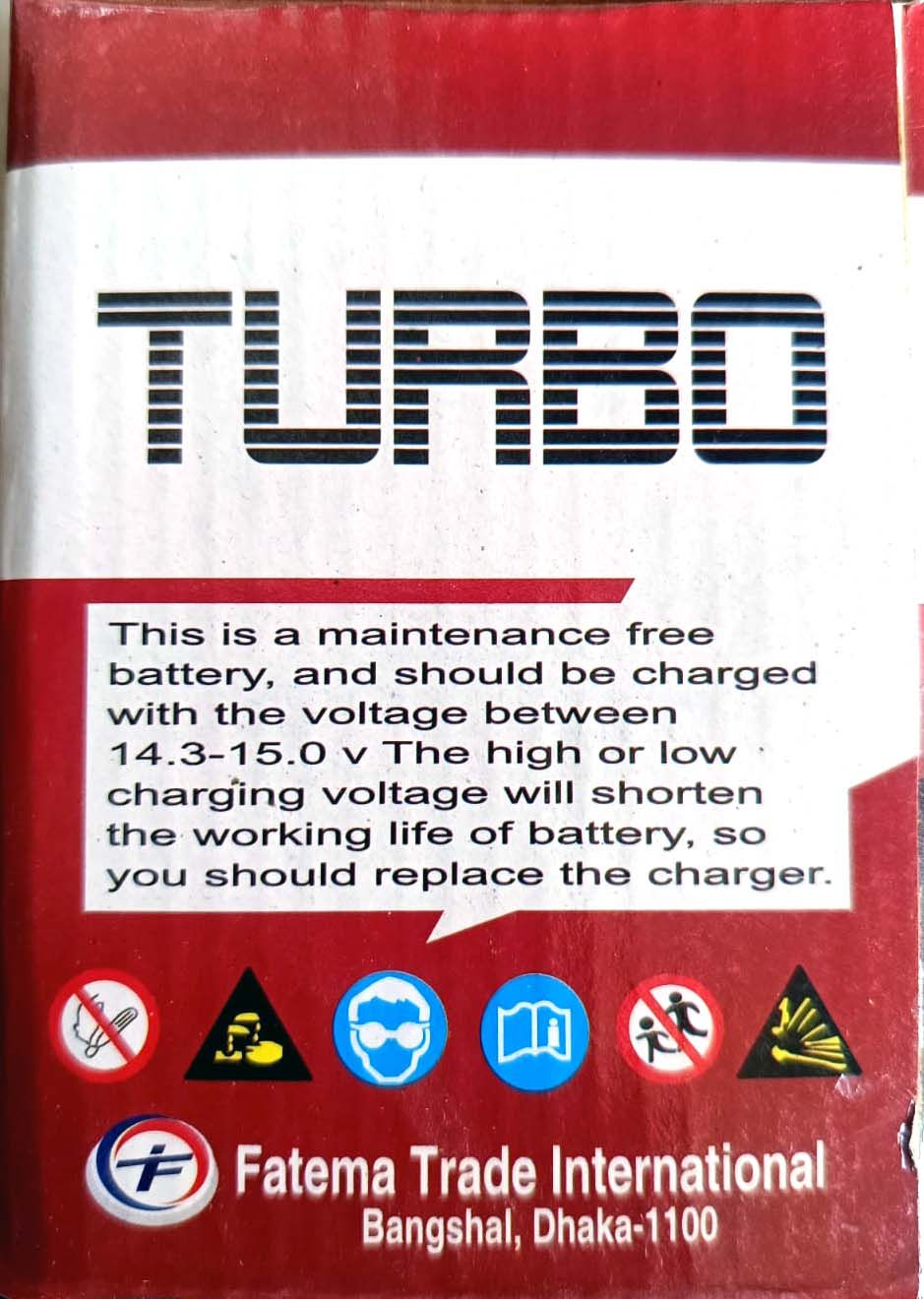Thumbnail: Turbo Motorcycle Battery-12N9