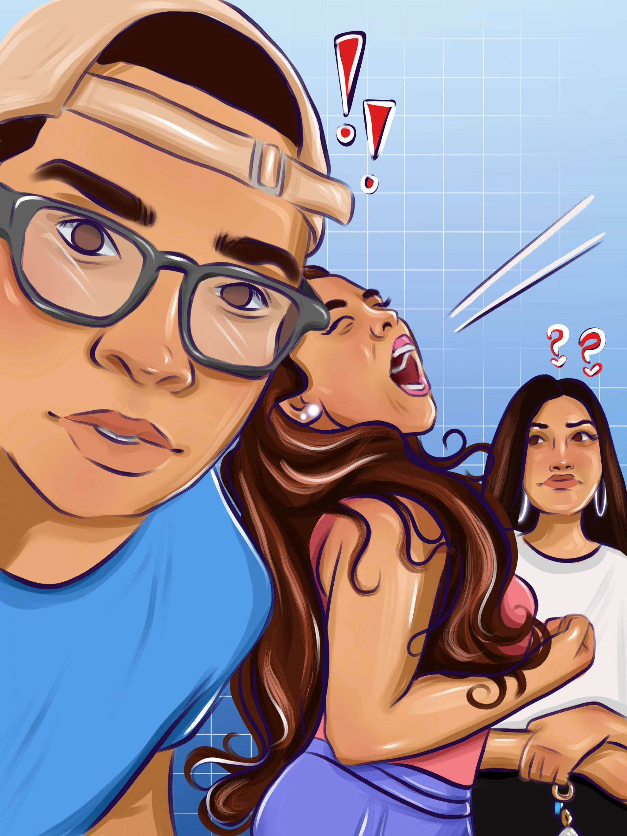 Draw me! Full Color Illustration