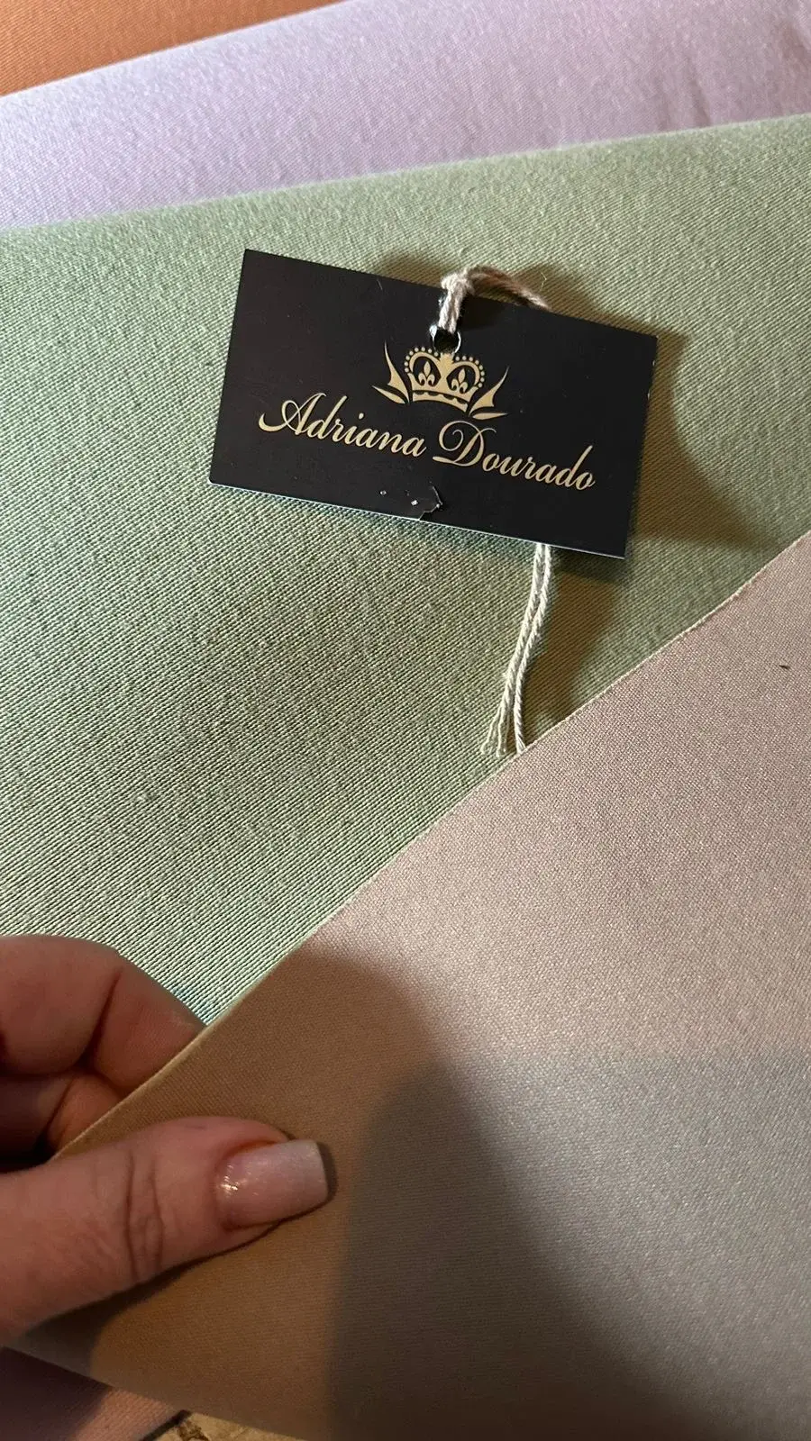 Lona Dublada com Espuma Verde 