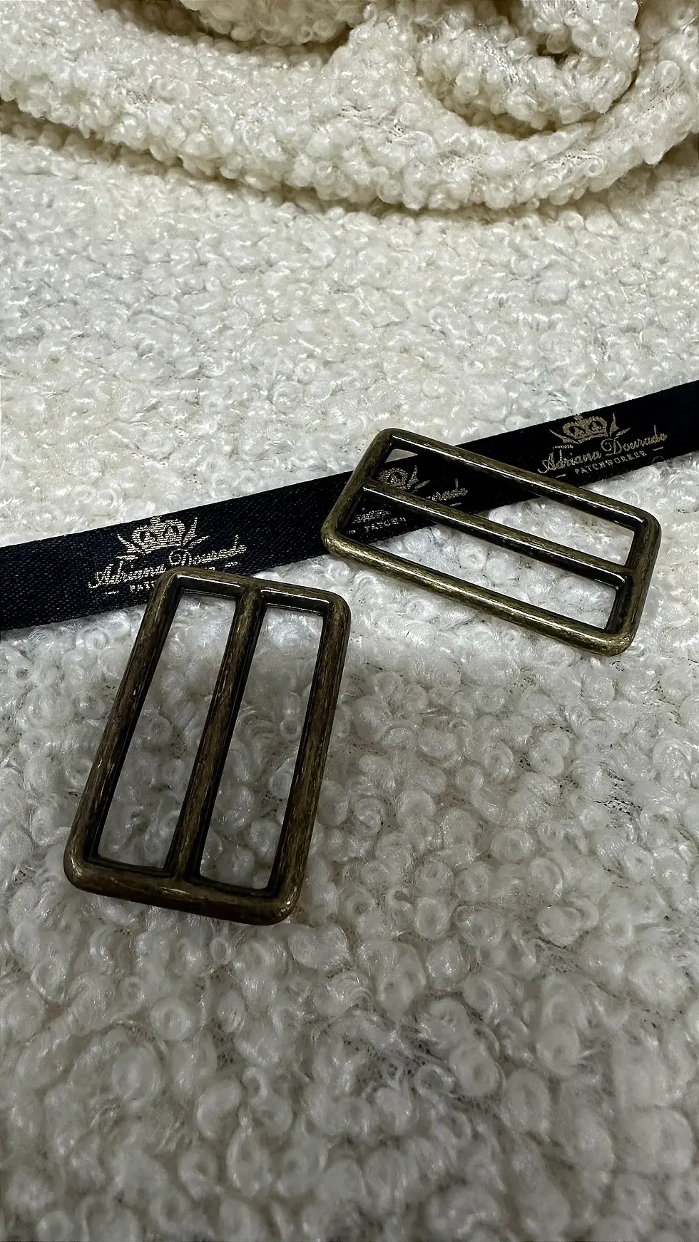Regulador retangular 30mm ouro velho verniz - 1 unidade
