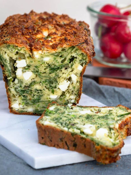 cake salé aux fanes de légumes