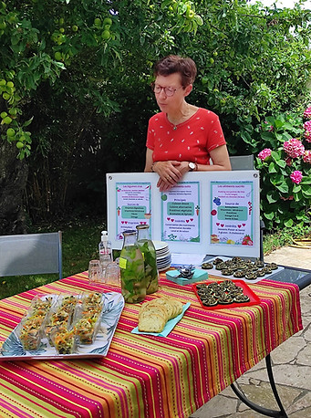 Christine Gain présente ses atelier écologique Nature Equilibre et Harmonie