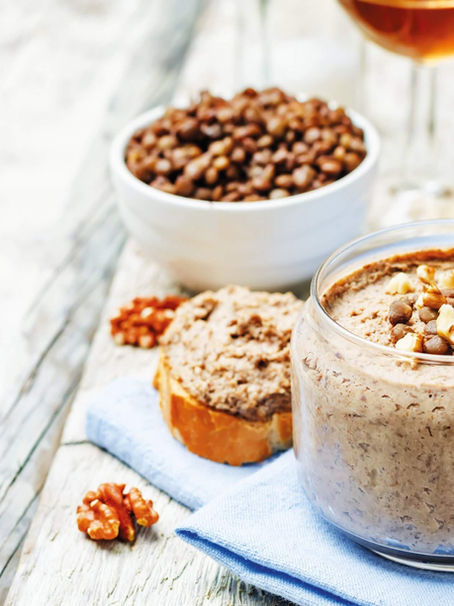 Recette de rillettes de lentilles