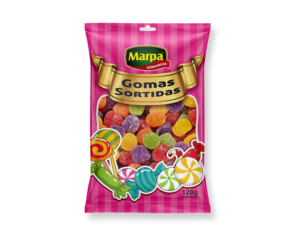 Gomas Sortidas 120g - Marpa