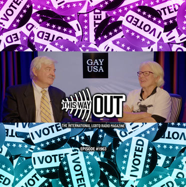 Gay USA hosts Andy Humm and Ann Northrop