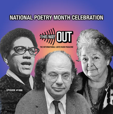 Poets Audre Lorde, Allen Ginsberg, and Paula Gunn Allen